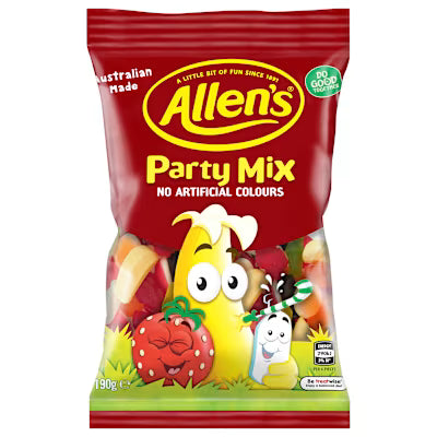 Allen's Party Mix Sugar 12x190g
