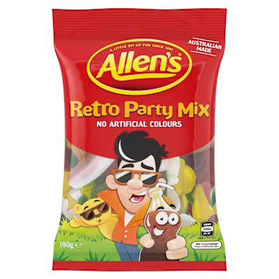 Allen's Party Mix Sugar Retro 12x190g