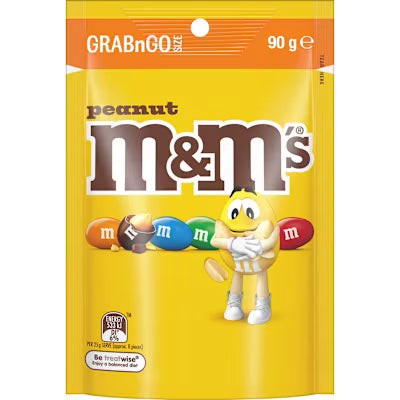 M&ms Peanut 22x90g Shelf Friendly Packaging In House