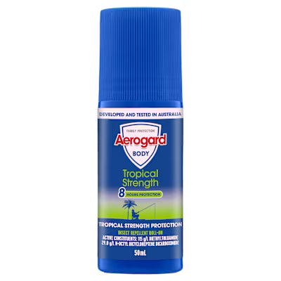 Aerogard Repellents Roll On Tropical 50ml X 12 X 6