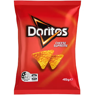 Doritos Cheese Supreme 45g X 18