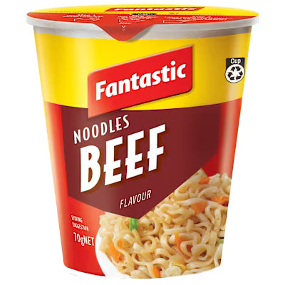 Fantastic Cup Noodles Beef 70g X 12