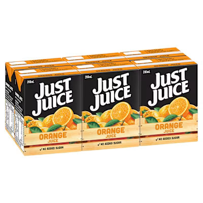 Just Juice Juice Orange Combo Nas 6 X 200 Ml X 4