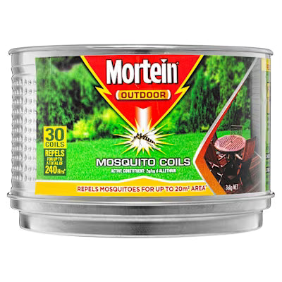 Mortein Insecticides Mosquito Coils 30ea X 6