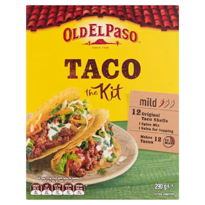 Old El Paso Kit Taco 290g X 8