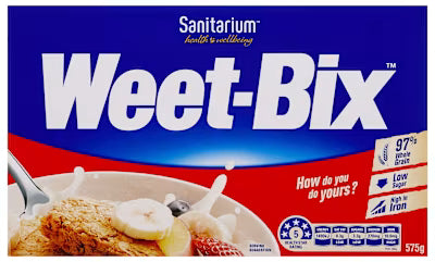 Sanitarium Weet-bix Breakfast Cereal 575g X 12