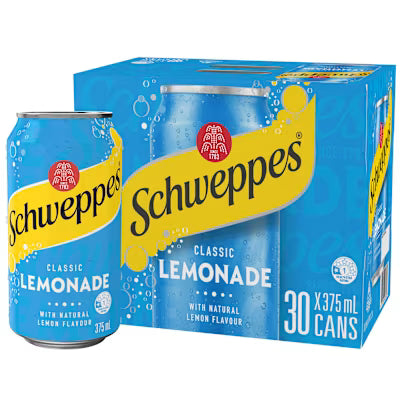 Schweppes Lemonade 30 Cube 375ml